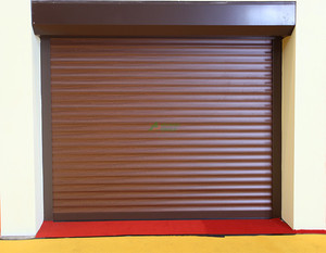 Gió bão bão an ninh Con lăn mù bóng râm bão chống lại cửa sổ màn trập nhôm có động cơ điện - Product Image 5