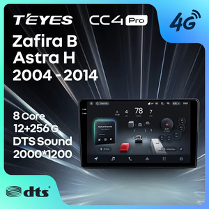 TEYES-CC4 PRO pour Opel Zafira B 2005 - 2014 pour Opel <span class=keywords><strong>Astra</strong></span> H 2004 - 2014 CarPlay Android Auto 2DIN - Product Image 1