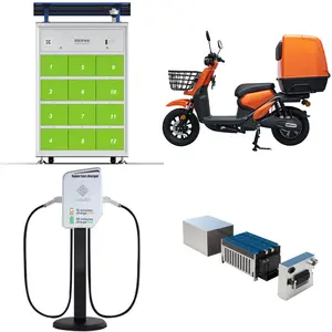 12 slots ciclomotor elétrico/scooter/motocicleta carregamento rápido estação troca bateria motocicleta elétrica