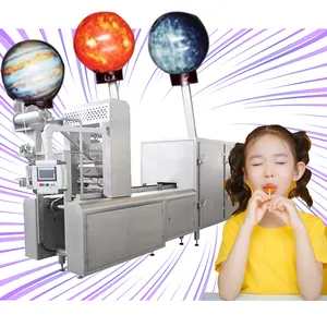 Machine à bonbons Rainbow Swirl Pops machine à bonbons à sucettes Hard Lolly équipement Starry 3D machine à bonbons à sucettes