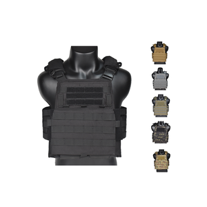 Gilet Tattico Personalizzato AVS Combat <span class=keywords><strong>Molle</strong></span> Portapiastre Leggero Resistente in Nylon 500D Impermeabile Multifunzionale Regolabile - Product Image 1