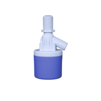 Vanne à flotteur en plastique pour réservoir d'eau 1/2 pouce, prix moins cher, vanne à flotteur de contrôle de niveau de liquide pour piscine, remplissage automatique 3/4 pouce