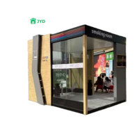 Kiosque en acier contemporain pour villas et appartements - Conception de maisons conteneurs durables et écologiques