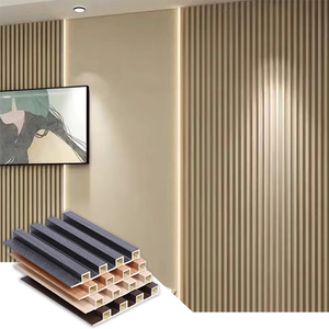 Trung Quốc Nhà Máy Mới Mô Hình Tường Trang Trí Mới Trọng Lượng Nhẹ Ốp Chống Cháy An Toàn EO Lớp WPC Nội Thất Bảng Điều Khiển Tường - Product Image 1