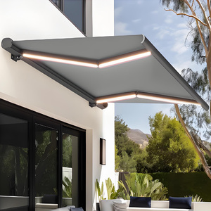 Toldos eléctricos retráctiles motorizados para Patio, proyección máxima de 5m, <span class=keywords><strong>vela</strong></span> acrílica polivinílica, sombra para puerta de <span class=keywords><strong>terraza</strong></span> al aire libre - Product Image 6