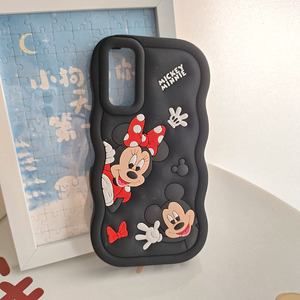 2025 vente chaude <span class=keywords><strong>Mickey</strong></span> <span class=keywords><strong>Minnie</strong></span> ondulé mignon 3D stéréoscopique dessin animé Silicone <span class=keywords><strong>coque</strong></span> de téléphone pour Iphones 1314 15 Pro Max - Product Image 6