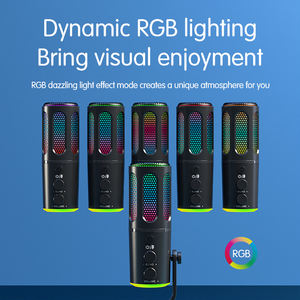 ไมโครโฟนไร้สาย SU8W แบบคอนเดนเซอร์ พร้อมไฟ RGB สำหรับพีซี เกม สตูดิโอ และไลฟ์สตรีมมิ่ง สำหรับพอดแคสต์ และไลฟ์สตรีมมิ่ง - Product Image 6