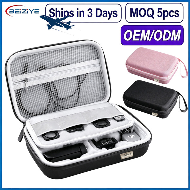 Portable Carrying Bag Protective Hard Storage Bag for DJI Osmo Pocket 4 Pocket 3 Creator Combo Camera Accessories with Strap
