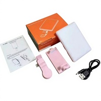 Lampe de poche LED rechargeable à clipser, 3 modes de température de couleur, portable, vente chaude du fabricant