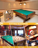 JUNJI vente en gros de queues de billard billard support de sol étagère de rangement vitrine support de bâton de billard en bois