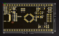 Carte de base CH32V103C8T6, carte de développement RSIC-V, carte d'apprentissage, remplacement STM32C8T6