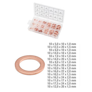 Surtido de arandelas de cobre X150 - Product Image 1