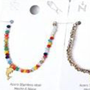 Bracciale con Perline in Acciaio Inossidabile, 6 Stili Misti, Casual Sportivo Unisex per Uso Quotidiano - Product Image 5