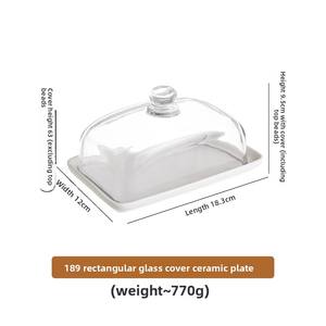 Bandeja cuadrada de madera para pasteles, bandeja para aperitivos, bandeja para exhibir aperitivos, adorno para mesa de postres con tapa, diseño minimalista de estilo japonés - Product Image 6