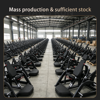 Machine de presse pectorale assise à charge libre pour usage commercial, équipement d'entraînement de force durable et sûr pour centre de fitness et salle de sport