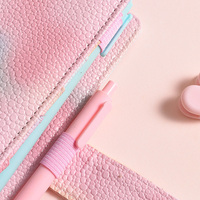 Classeur A5 personnalisé rechargeable Journal en papier Carnet de notes reliure à feuilles mobiles avec couverture en cuir 6 anneaux rechargeable