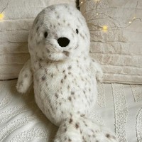 Peluche amusante de phoque et lion marin du monde marin, fabriquée au Royaume-Uni, avec rembourrage en coton PP, 31cm-50cm, cadeau d'anniversaire pour les jeunes (7-14 ans)