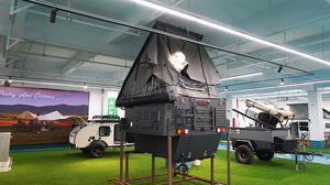 Ecocampor Alu02 Pop-Up Campervan Ligero 350KG Off-Road Truck <span class=keywords><strong>Camper</strong></span> Panel <span class=keywords><strong>Solar</strong></span> <span class=keywords><strong>Ducha</strong></span> al aire libre Nevera <span class=keywords><strong>para</strong></span> viajes EE. UU./AU - Product Image 2