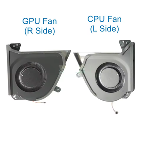 Ventilateurs de refroidissement CPU GPU pour ordinateur portable <span class=keywords><strong>Asus</strong></span> <span class=keywords><strong>ROG</strong></span> <span class=keywords><strong>Zephyrus</strong></span> <span class=keywords><strong>M16</strong></span> GU603HE GU603HM GU603HR, ventilateur de radiateur 13NR04J0T04211 13NR04J0T03211 - Product Image 5