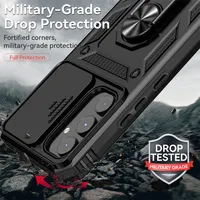 Étui de protection de téléphone pour Samsung Galaxy A14 A34 A54 5G, pour caméra à glissière, pour Samsung A54 A 14 34 54