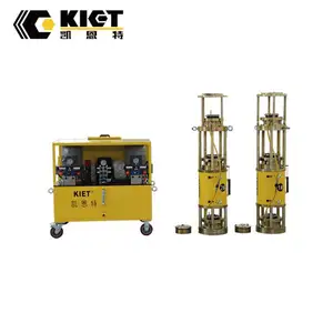 100Ton Thép Sợi Nặng Nhiệm Vụ Thủy Lực Xi Lanh Sửa Chữa Băng Ghế Dự Bị Cho Electric Power Xây Dựng Dự Án