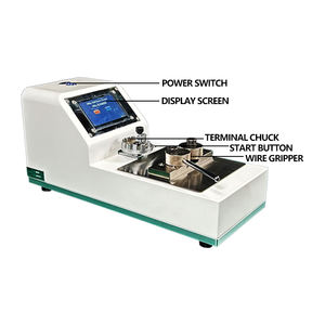 Machine d'essai de traction électrique de haute précision Jianbo JB-50kg, capacité de 500N, machine informatisée pour l'essai de la résistance à la déchirure des câbles et des fils - Product Image 4