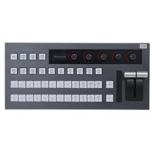 ATEM Switcher Stream 10 Kanäle Radio Studio Equipment USB Video Mixer Schalter Schalter black magic atem Mini Video Switcher