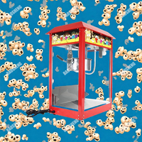 Machine à Popcorn Professionnelle de Haute Qualité, Électrique, Automatique, Industrielle, Commerciale, pour Popcorn au Caramel Sucré
