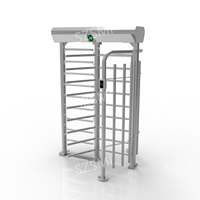 Pleine porte de taille de résistance à la corrosion de système de portes automatiques de tourniquet de petit volume de nouvelle conception