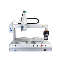 Machine de distribution automatique, distributeur de colle de bureau automatisé, robot de distribution multi-axes sur table de travail