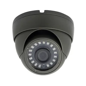 Mutil-Bahasa Asli CCTV Kubah Kamera IP CCTV Jaringan Warna Putih Abu-abu Casing Aluminium IR Keamanan 2MP 5MP