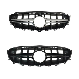 Pour W213 (pré-lifting 2016-2020) Mercedes <span class=keywords><strong>Classe</strong></span> E E200/E260/E300 AMG GT/E63S/MB Style Grille avant (<span class=keywords><strong>Panamericana</strong></span>/Star Grille) - Product Image 4