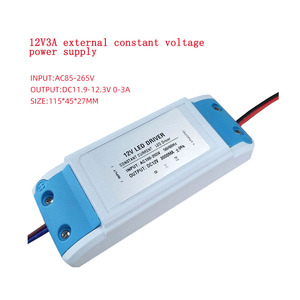 DJYOKE 12V 3A/75*38 External Constant Voltage 220V <strong>Single</strong> Switching <strong>Power</strong> Supply 36W Touch <strong>Switch</strong> for Lamp Strip 09 - Product Image 4