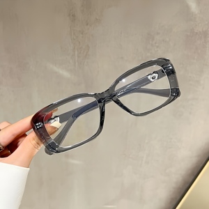 <span class=keywords><strong>Retro</strong></span> Vintage Clear Color TR90 <span class=keywords><strong>Square</strong></span> Cat Eye Anteojos Marco Gafas ópticas Gafas para miopía Gafas para hombres y mujeres - Product Image 3