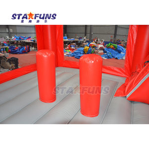 Château gonflable personnalisé <span class=keywords><strong>Mickey</strong></span> <span class=keywords><strong>et</strong></span> <span class=keywords><strong>Minnie</strong></span> pour enfants, en PVC, avec toboggan intégré - Product Image 6