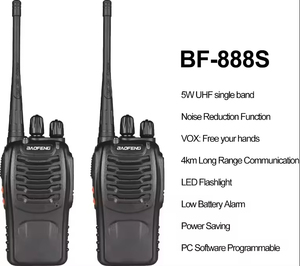 Walkie Talkie <span class=keywords><strong>Baofeng</strong></span> BF <span class=keywords><strong>888s</strong></span> 2025, Venta al Por Mayor, Radio Bidireccional para Niños, Walkie Talkie con Bluetooth Integrado para Datos - Product Image 5