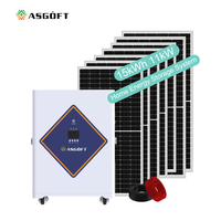 Batería de Litio LiFePO4 Powergo en Stock en la UE, 15kWh 6.6kWh, 51.2V 6.2KW 11kW 304Ah, 8000 Ciclos, Híbrida, CAN, Almacenamiento de Energía Solar