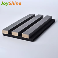 Panneau acoustique en fibre de polyester et bois, grille en MDF, placage bois sculpté, isolation phonique, pour hôtel et appartement modernes