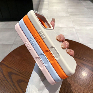 Custodia Magnetica di Lusso in Silicone Liquido per <span class=keywords><strong>iPhone</strong></span> 16 Pro Max 15 14 13 17 Air con Supporto per Telefono e Ricarica Wireless, <span class=keywords><strong>Accessori</strong></span> Inclusi - Product Image 6