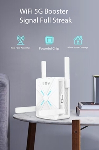 Routeur Gigabit bi-bande 1200Mbps 2 RJ45 1 WAN 2 LAN Wireless <span class=keywords><strong>WiFi</strong></span> Extender AP Repeater Signal Booster 4G Signal Booster - Product Image 6