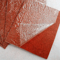 Hochzeits-Ausstellungsteppich Event-Teppich Rutschfester Langlebiger Zeremonie-Bodenbelag mit Maßanfertigung in Roter Farbe