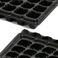 Plateau de semis en plastique personnalisé avec 12, 24, 28, 32, 50, 72, 98, 105, 200 alvéoles pour semis de graines, semis de plantes