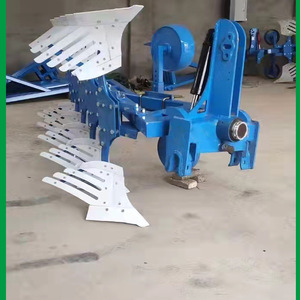 Arado Reversible Hidráulico de 3 Filas para Cultivo Agrícola, Color Plateado - Product Image 5