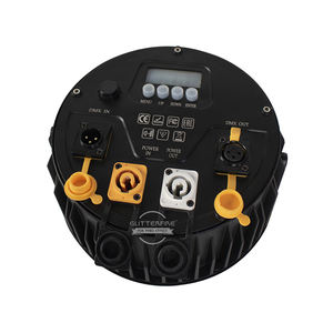 Lampu kepala bergerak Par LED tahan air 18x18W DJ Disco, lampu panggung luar ruangan kendali DMX cahaya UV RGBWA klub malam - Product Image 6