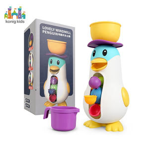Konpig brinquedo de banho, crianças, pinguim, banho, água, banheiro, desenhos, bebê, brinquedos - Product Image 1