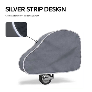 HOMFUL Housse universelle anti-<span class=keywords><strong>neige</strong></span>, étanche à la poussière, pour attelage de <span class=keywords><strong>caravane</strong></span>, couverture d'attelage de remorquage de remorque de voyage - Product Image 4