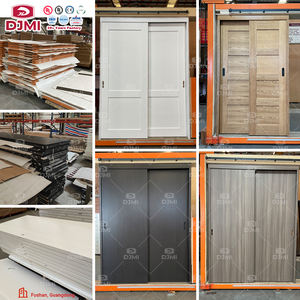 Style Shaker Puertas Corredizas Porte coulissante en bois écologique sans peinture intérieure pour maison intérieur salon insonorisé - Product Image 6