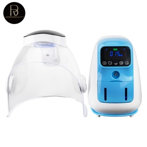 Appareil de thérapie par jet d'oxygène hyperbare pour le rajeunissement de la peau, usage professionnel en spa, 1 pièce, sur pied, traitement du visage et de la cellulite, US - Product Image 1