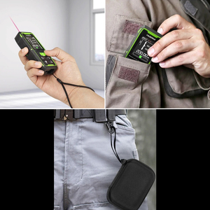 Huepar Li-ion Battery Tpye-c Charge BLM-60 393Ft <strong>Green</strong> <strong>Laser</strong> Level Distance Meter 60m <strong>Green</strong> Beam Distance Meter 120m - Product Image 5