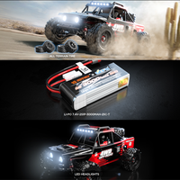 MJX Hyper Go 14209 voiture RC haute vitesse 4WD 1/14 moteur sans balais niveau expert course tout-terrain désert dérive télécommande voiture métal